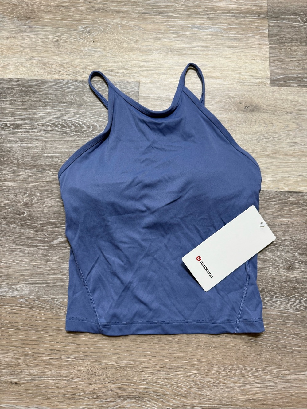 Lululemon Lightweight High Neck Yoga Tank - Water Drop
